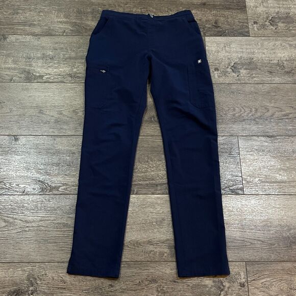 FIGS Scrubs Pants Navy Blue Technical Collection TW2000T - Womens Small/T - Picture 1 of 10
